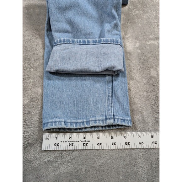 PacSun Slim Taper Jeans Mens 31 Blue Denim Comfort Stretch Casual Everyday Fit - Picture 12 of 12